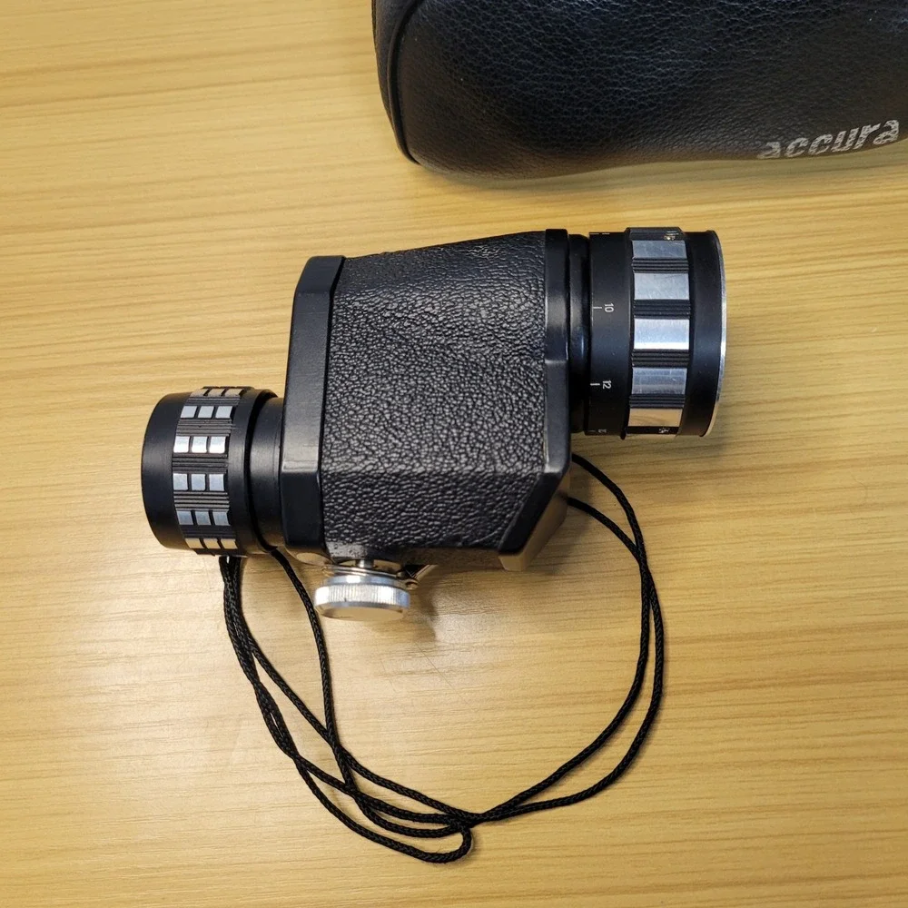 Accura Photo‎ Monocular 7x40 With Original Leather Carry Case Vintage Optics